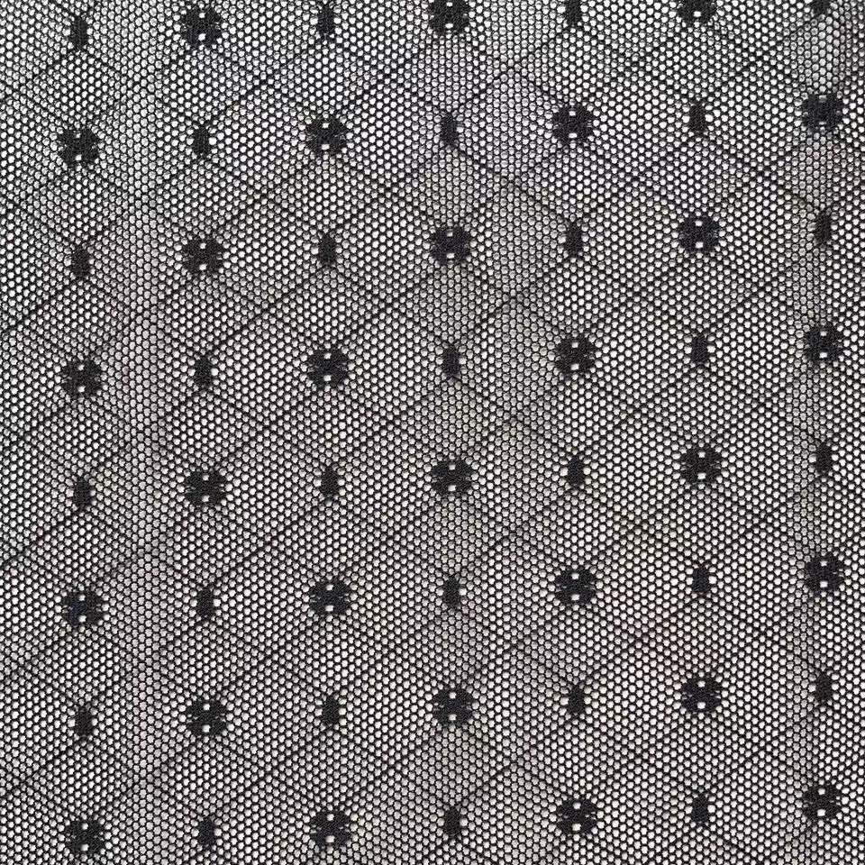 Venta al por mayor de malla jacquard brocado spandex malla elástica encaje rombo falda bottoming Lolita bolsa