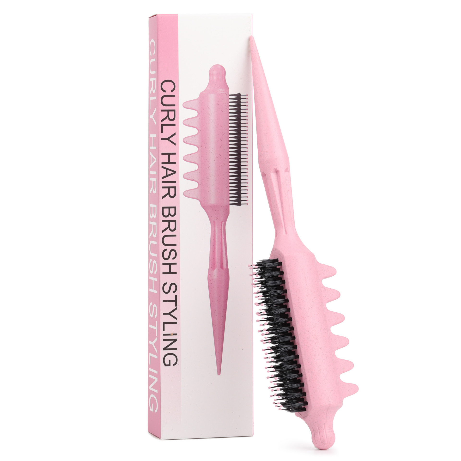 Professional Pointed Tail Hairdressing Comb For Curly Styling_voghion.com