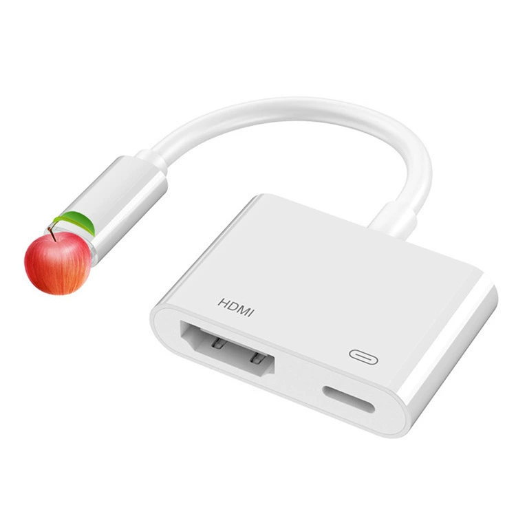 Кабель-переходник Lightning на HDMI для Apple — зеркирование экрана, HD-конвертер для мобильного телефона Apple