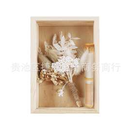 结婚礼物新郎新娘结婚礼物小花束小相框