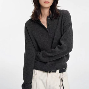 JULSIN ��Ʒ�|��ë M*iuϵ�B���͹Űٴ�Polo���Iᘿ��ﶬë��Ů