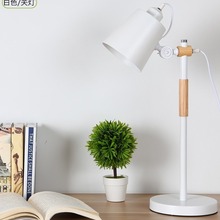 维也纳酒店台灯电镀亚朵酒店现代简约卧室书桌移动台灯可调光