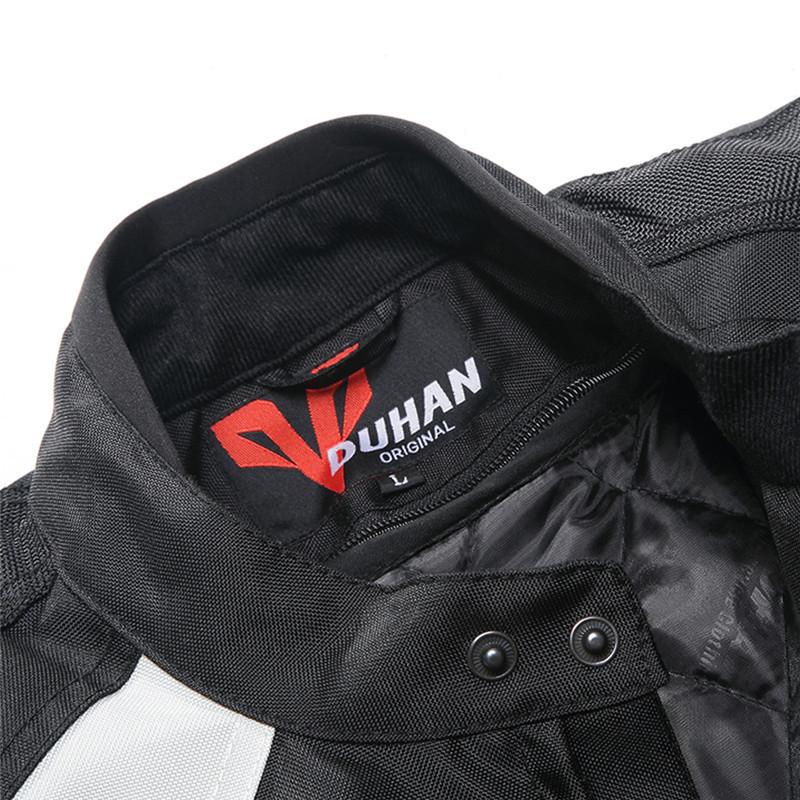Ropa de ciclismo Duhan a prueba de viento y calentamiento para carreras al aire libre motocicleta deportiva tracción anti-caída chaqueta protectora chaqueta de asalto