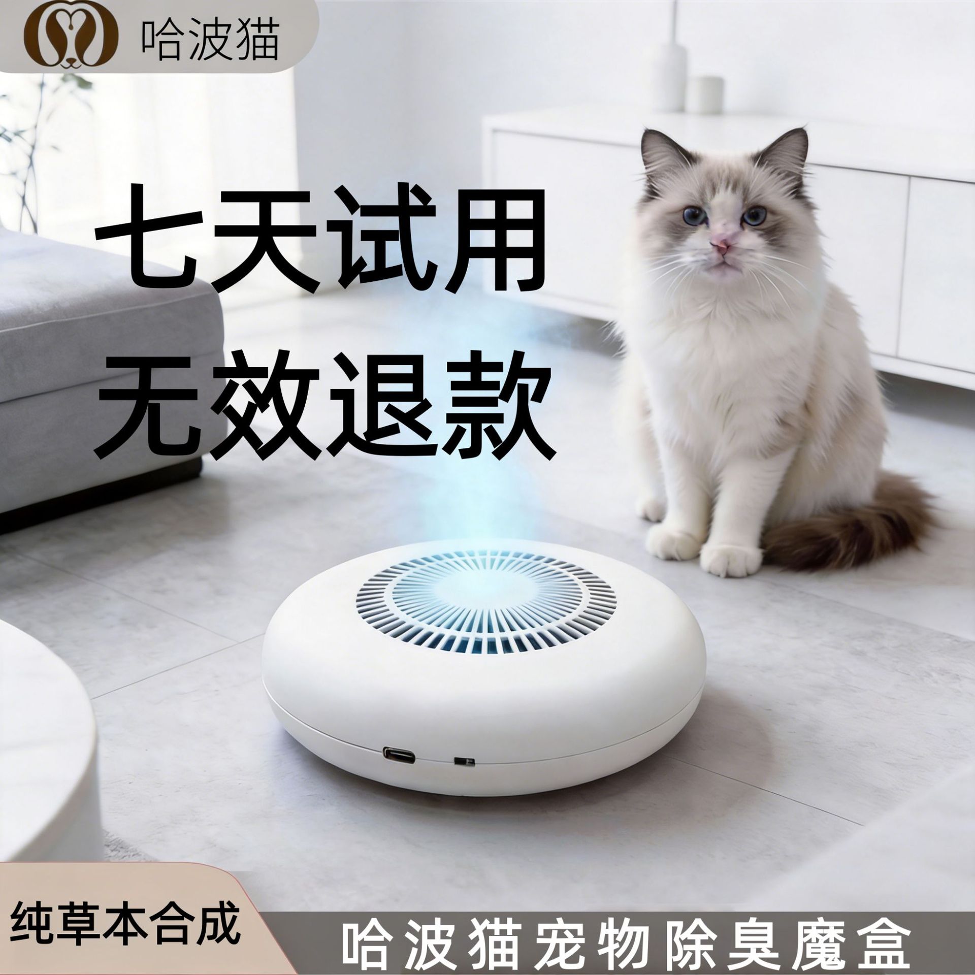 Cross-Border Pet Deodorizing Magic Box, Cat Litter Box Odor Remover, Dog Bed Deodorizer, Indoor Air Freshener and Antibacterial Agent