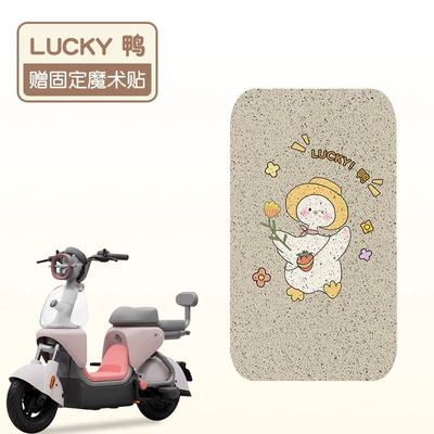 Suitable for 99 Qz1: Electric vehicle foot mat - lucky-duck