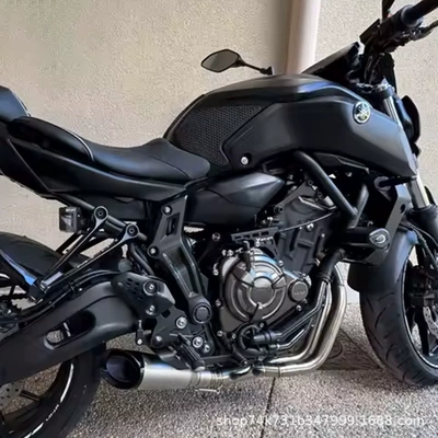 Front Section MT07 Dual | Motorcycle exhaust pipe