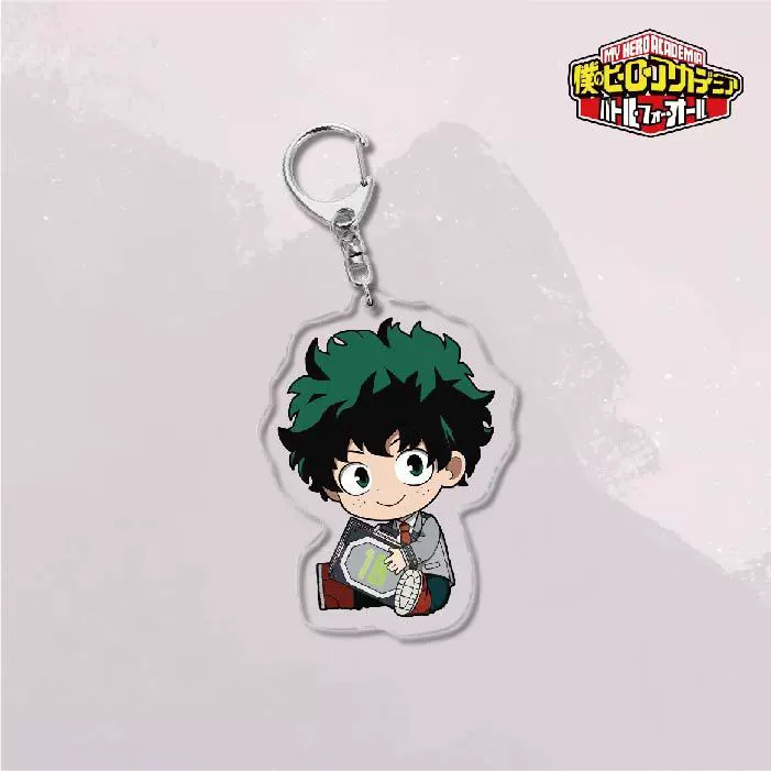 acrylic keychain, heroes, creative jewelry, Birthday gift