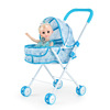 Children's trolley, foldable car, family doll, wholesale