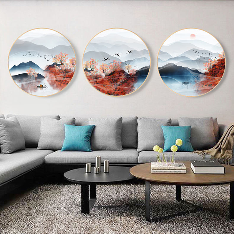 Productos genuinos Mona Lisa Royal punto de cruz Hongyun triple pintura simple paisaje salón colección bordado hilo hecho a mano image 1
