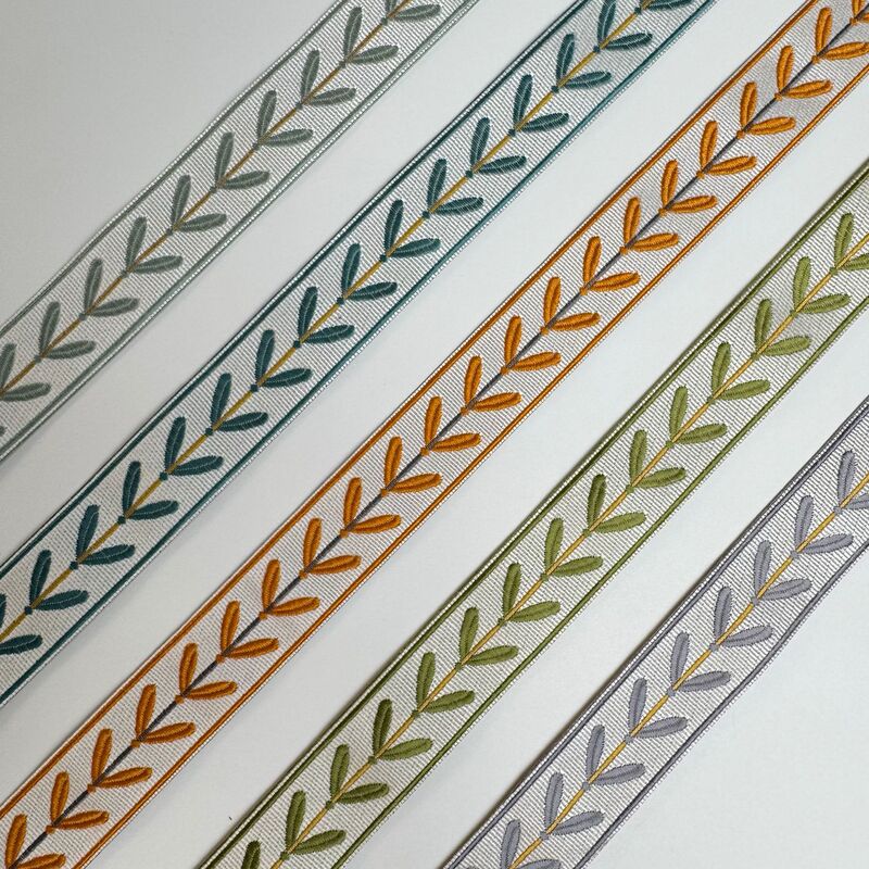 3cm Diamond-Shaped Simple and Fresh Style Ribbon Lace Sofa Cover Decorative Edge Curtain Side Edge High Splicing Small Edge