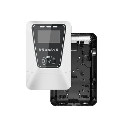 Car Charging Station Shell Plastic 7Kw Home Commercial Dual-Gun Smart Ac Electric Vehicle Slow Charger (Elektrikli avtomobil şarj cihazları) - d-type-white-unpainted-shell