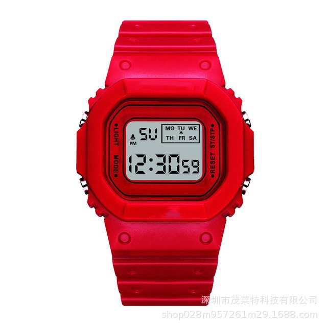 Unicornio reloj mujer estudiante simple chica luminosa hombres impermeable deportes coreano ins Colegio estilo reloj electrónico
