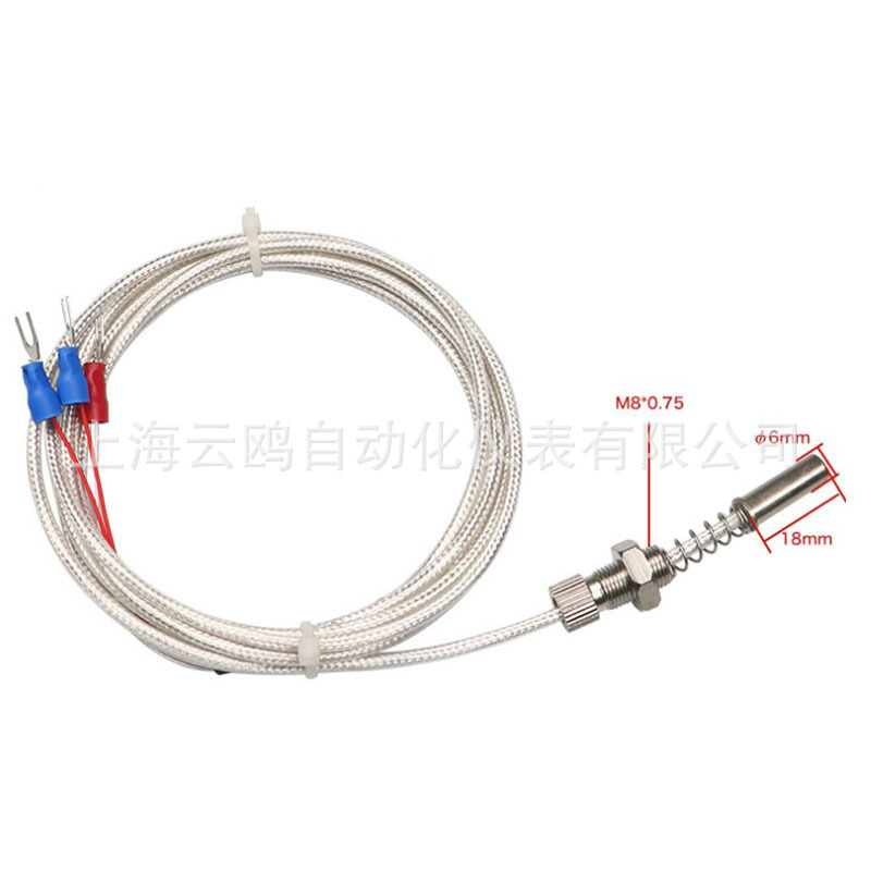 电机定子转子轴承用PT100热电阻温度传感器测温热电阻WZPM-201A
