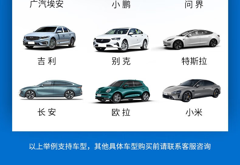 Luzhuchong 7Kw Household Dual-Gun 3C Ac Charging Station for Cars, 14Kw Commercial Model, Factory Direct Sales, Customizable