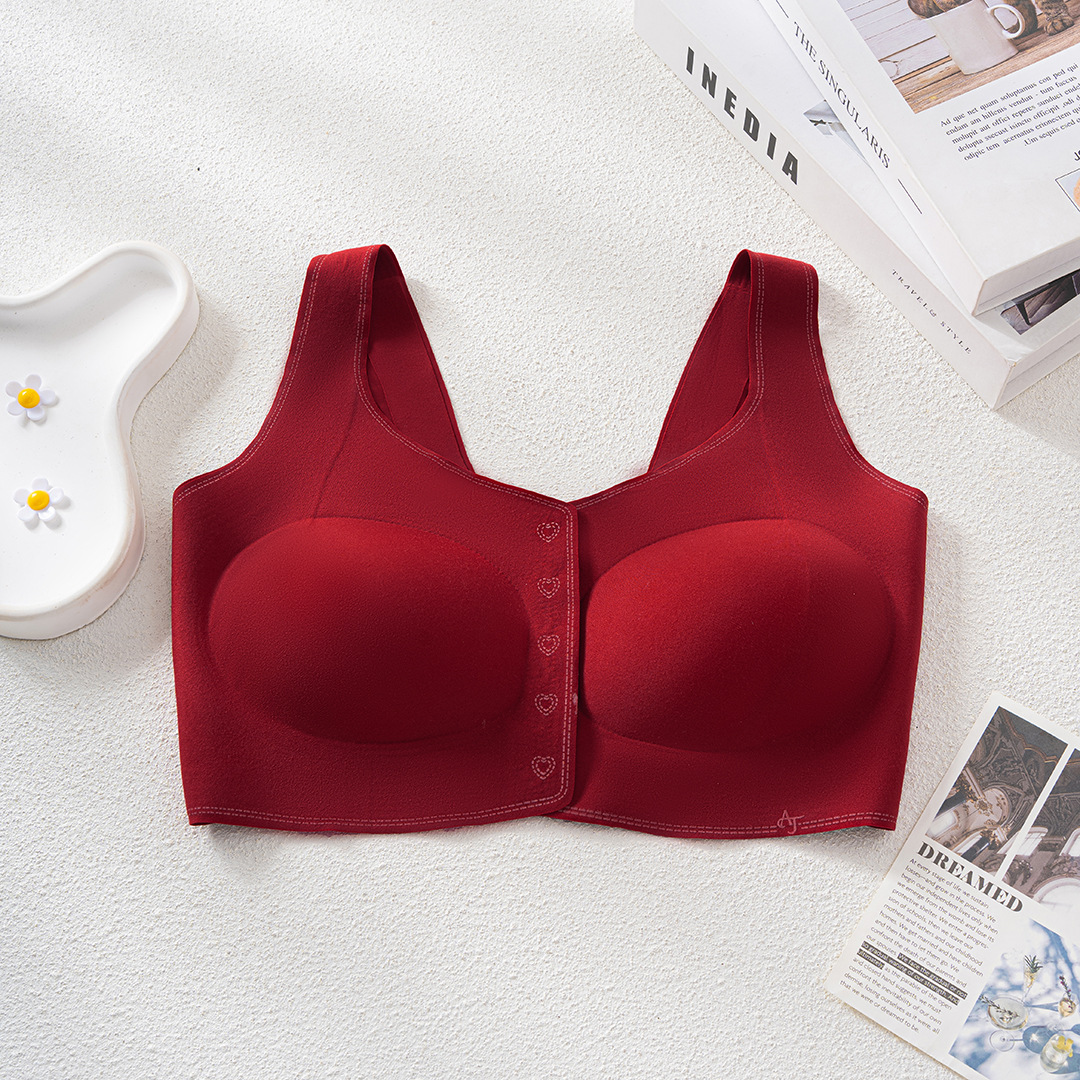 Venta directa de fábrica comercio electrónico transfronterizo Sudeste de Asia Vietnam Tailandia damas sin costuras sujetador de recogida lateral cómodo