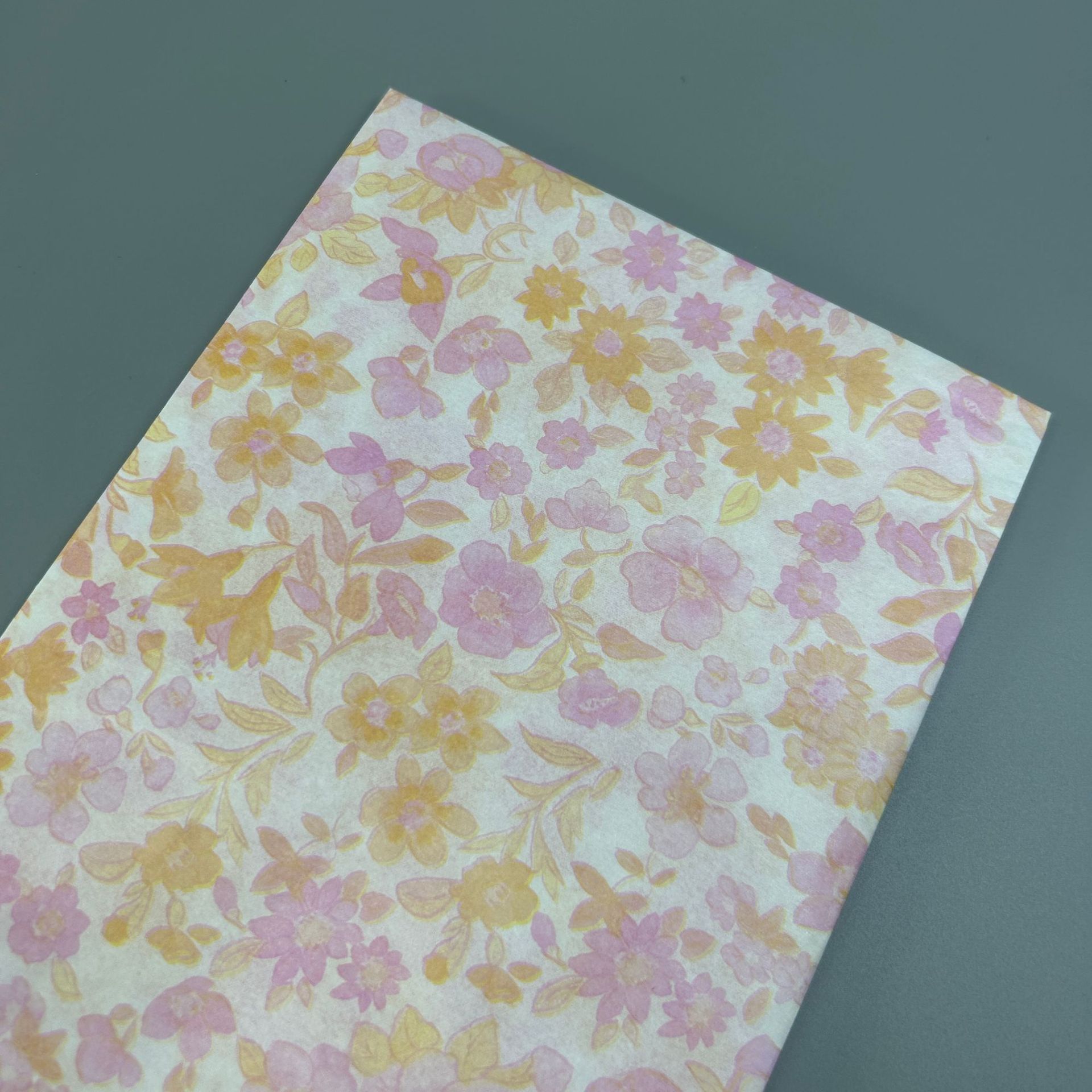 Spot engrosamiento pequeño papel de Sydney floral viento ins papel de regalo impresión impresión papel de copia papel de seda de color