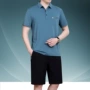 男士圆领短袖爸爸运动服