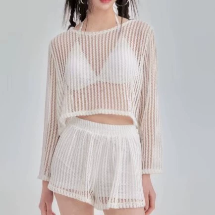 Раздел плавательный костюм, комплект, кружевной рукав long-sleeve, набор из 3 предметов, интернет-знаменитость