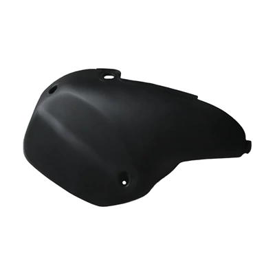 Front Fender, Rear Tail — Motorcycle Fender - left-head-tube-cover-black