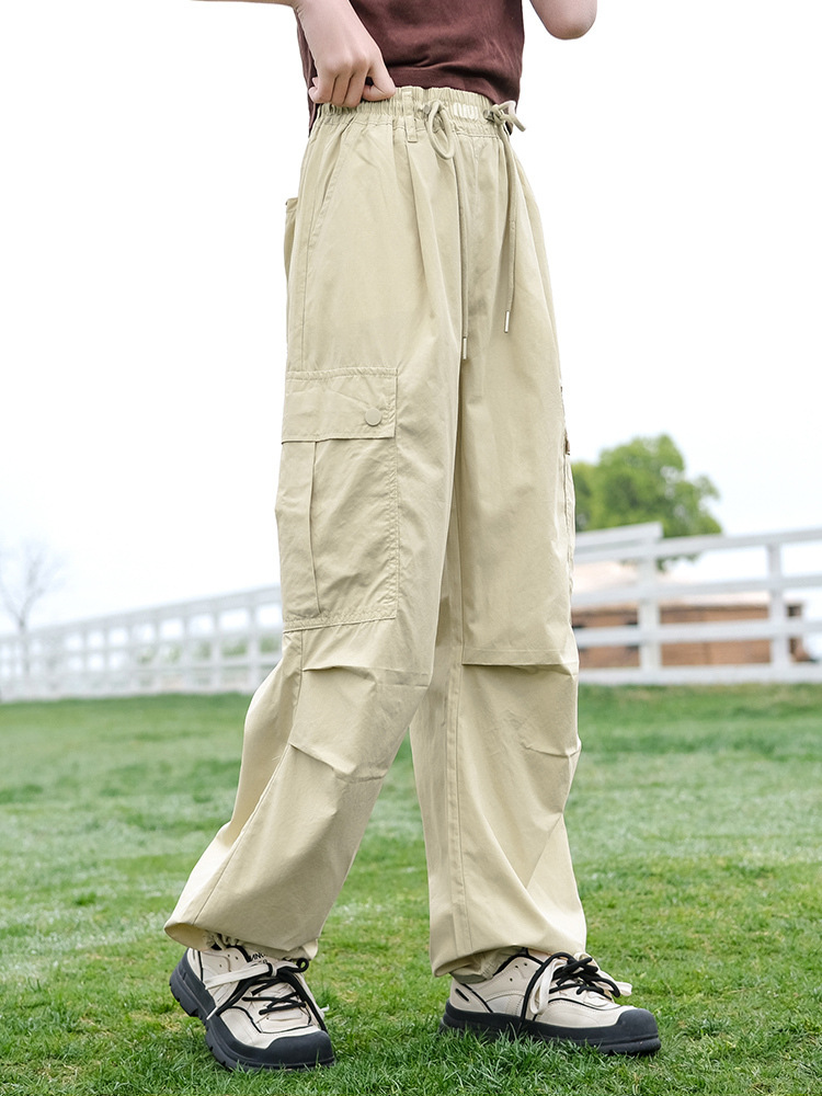 Girls' Summer Cargo Pants 2026 New Style Children's Summer Casual Pants Thin Straight-Leg Pants for Girls Summer