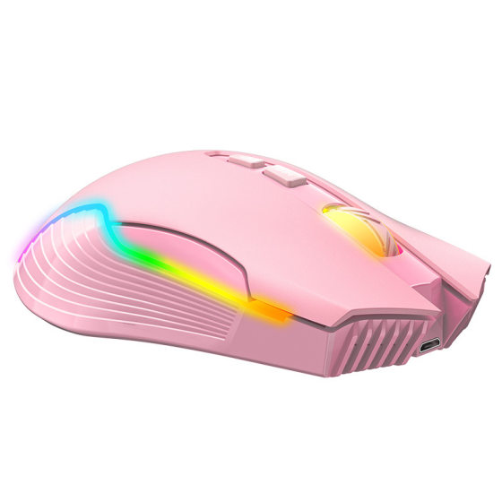 Cross-border Hot Selling CW905 2.4G Wireless Gaming Mouse Bluetooth USB Charging Luminous rgb E-sports Mechanical Mouse