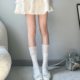 Agaric lace calf socks women's sweet spring and summer ins ballet style boots socks lace Agaric lace pile socks