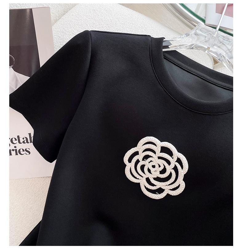 Women's Clothing Style Sports Suit For Women Summer New Style High End Fashion Style Age Reducing Wide Leg Pants Two Piece Suit_ecoleips.com