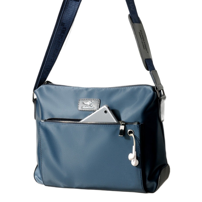 New Men's shoulder bag Oxford cloth messenger bag Korean style large capacity travel waterproof bag trend 1268