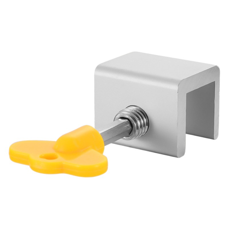 Punch-libre tapón de ventana de acero inoxidable de bloqueo de ventana de aleación de aluminio puerta corredera de los niños de protección artefacto seguridad antirrobo