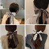 Trend silk brand headband, hair rope, neckerchief, french style, no hair damage