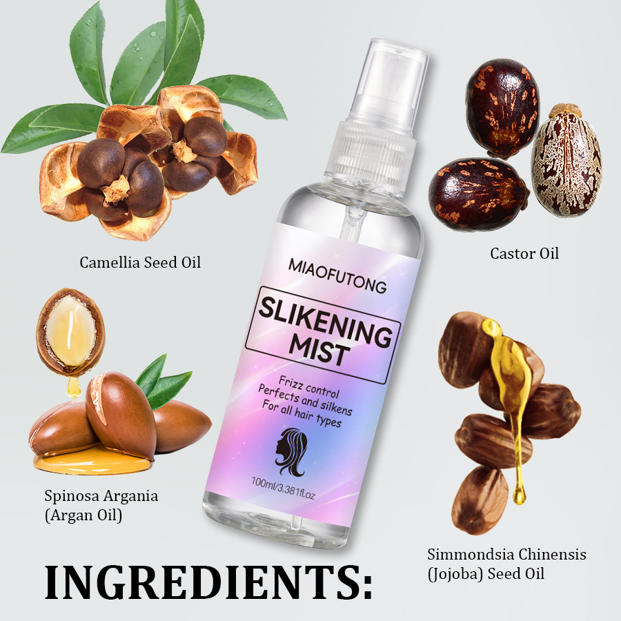 comercio exterior transfronterizo pelo suave spray perezoso cuidado del cabello flojo mejora el cuidado del cabello seco y peludo no es fácil de anudar peluca