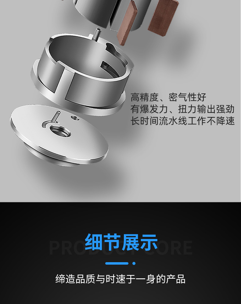 Taiwan Pneumatic Grinder Car Waxing Polishing Machine Putty Sandpaper Machine Industrial Grade Dry Grinding Air Wholesale