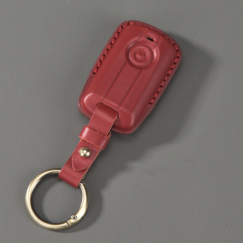 Suitable for New Yamaha Xmax300 Motorcycle Key Cover 2025 Nvx155 Shell Nmax155 Leather Buckle