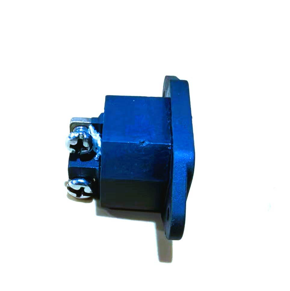 厂家电动车锂电池充电接插头装配公对接头2*7AWG大功率国标插头插