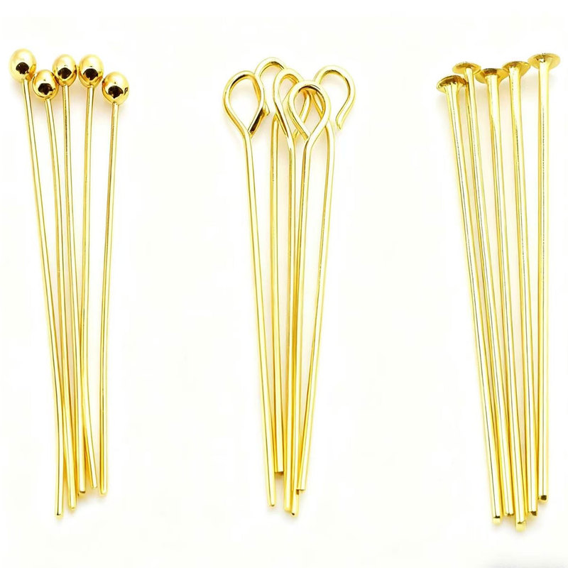 Color-Preserving 9-Shaped Needle 18K Real Gold Brass Beading Needle DIY Handmade T-Pin for Threading Pearls Curved Hook Nine-Shaped Needle Accessories Color-Preserving 9-Shaped Needle 18K Real Gold Brass Beading Needle DIY Handmade T-Pin for Threading Pearls Curved Hook Nine-Shaped Needle Accessories