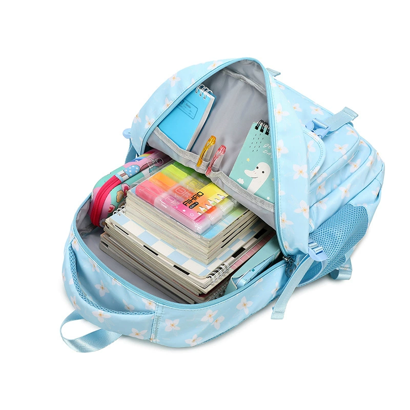 School bag, capacious shoulder bag, backpack lightweight for leisure, (Cross-border trading), spine protection, for secondary school, wholesale