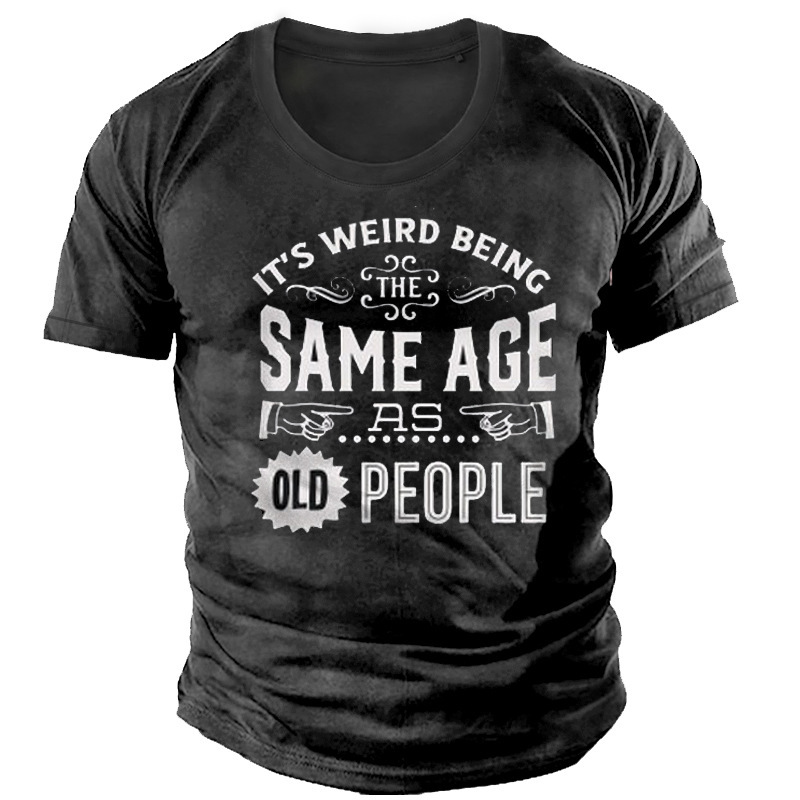 Summer trend American short sleeve T-shirt personality printed loose cotton bottoming shirt men's clothes a generation of hair Summer trend American short sleeve T-shirt personality printed loose cotton bottoming shirt men's clothes a generation of hair