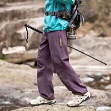 美式工装裤冲锋裤户外防水裤子登山机能潮牌男女同款休闲裤