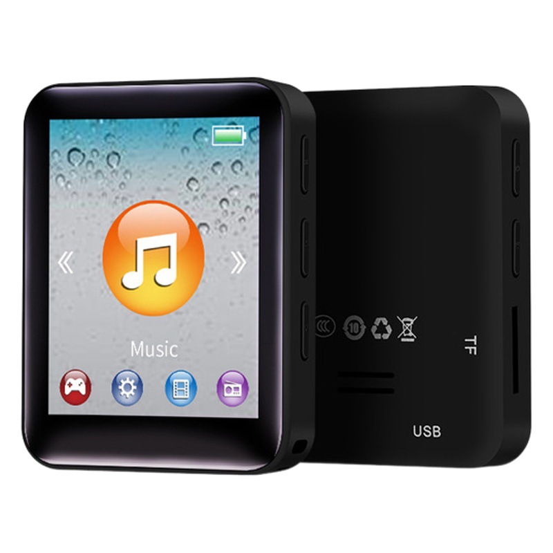Botón Versión Estudiante pantalla mini lindo MP3 sin pérdida reproductor de música grabación tarjeta externa Walkman MP4