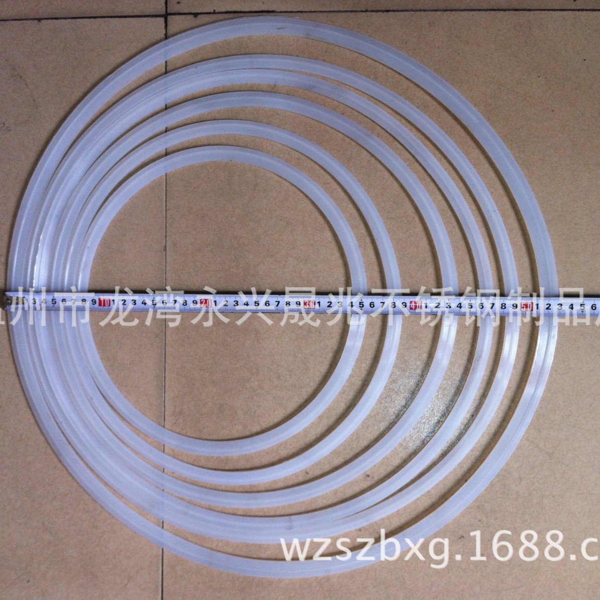 DN500卡箍密封圈 φ500快装密封圈 φ500快开密封圈 特大卡箍圈