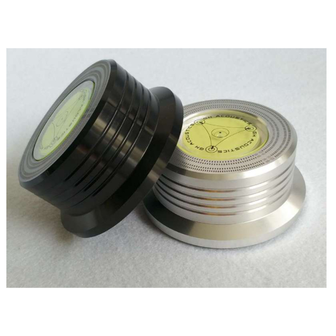 GH LP vinilo Record Player record Town streamer Placa de presión ciudad con medidor de nivel velocidad de medición tocadiscos Accesorios