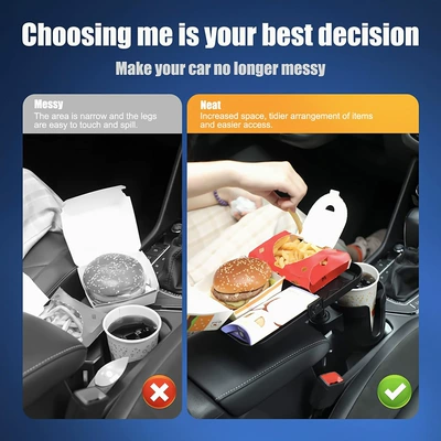 Car Tray Cup Holder Multifunctional: Car cup holder/beverage holder