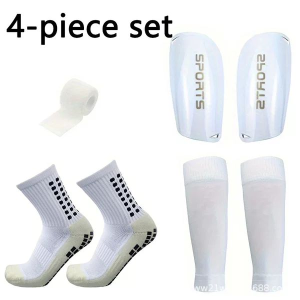 Cross-Border Best-Selling Children's and Adult 4-Piece Football Set with Thickened Non-Slip Football Socks, Classic Style Temu Xiyin