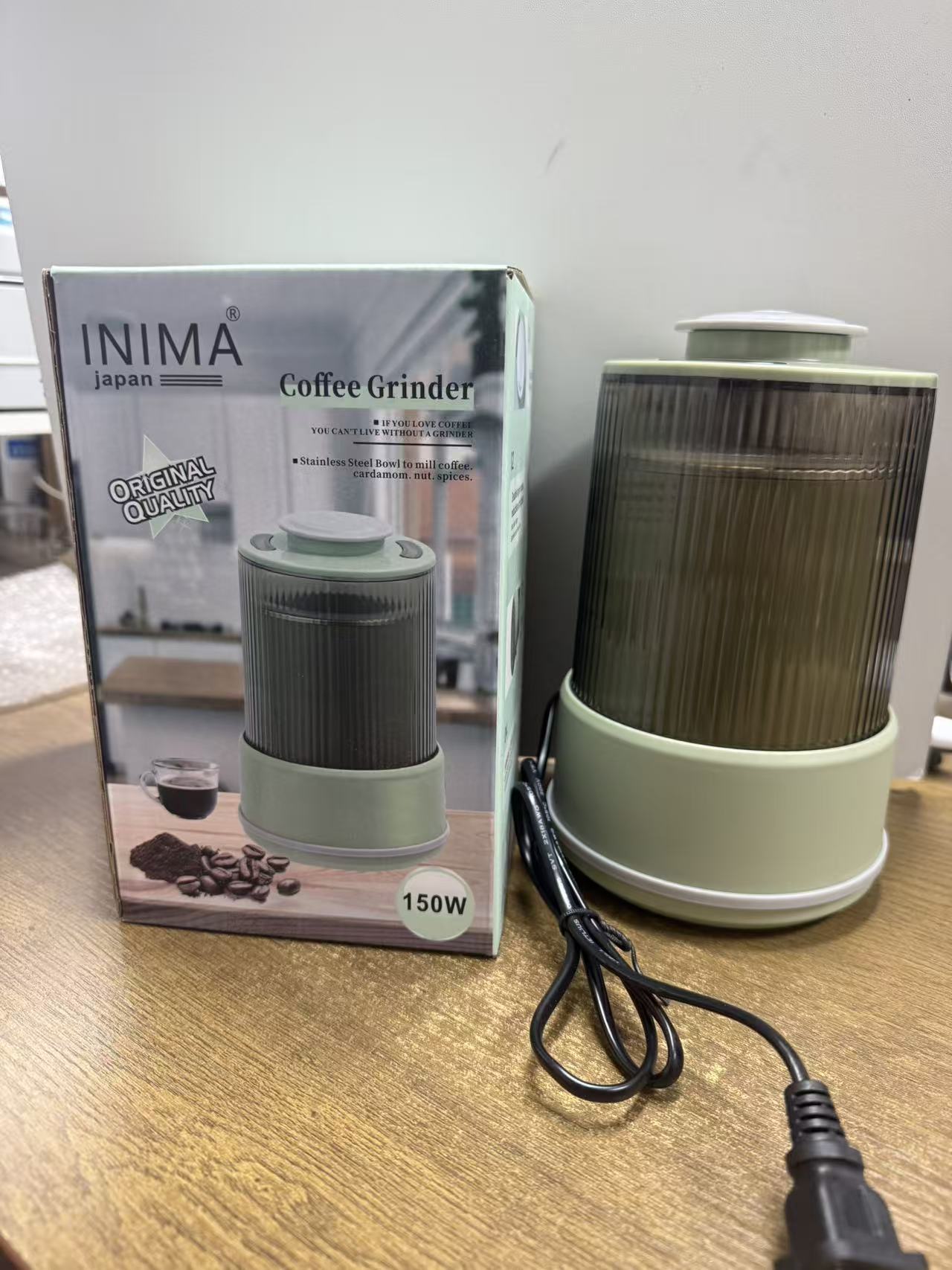 Molinillo 110V México Taiwan Japón Brasil Molinillo