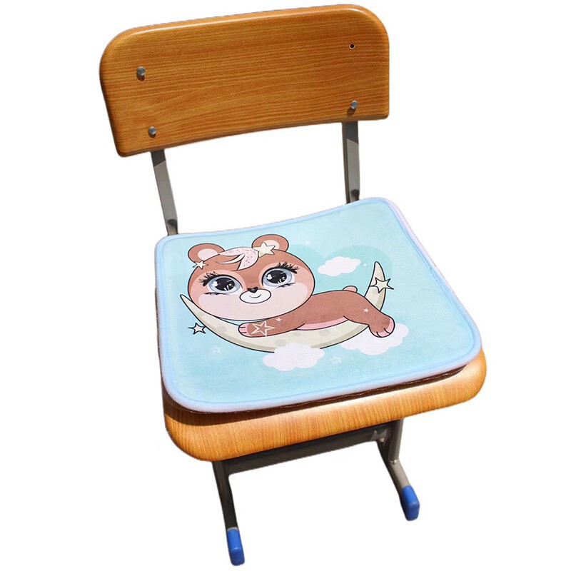 座布団座布団腰掛け椅子マット小学生自吸クッション通用自粘着式通気滑り止め座布団お尻マット|undefined