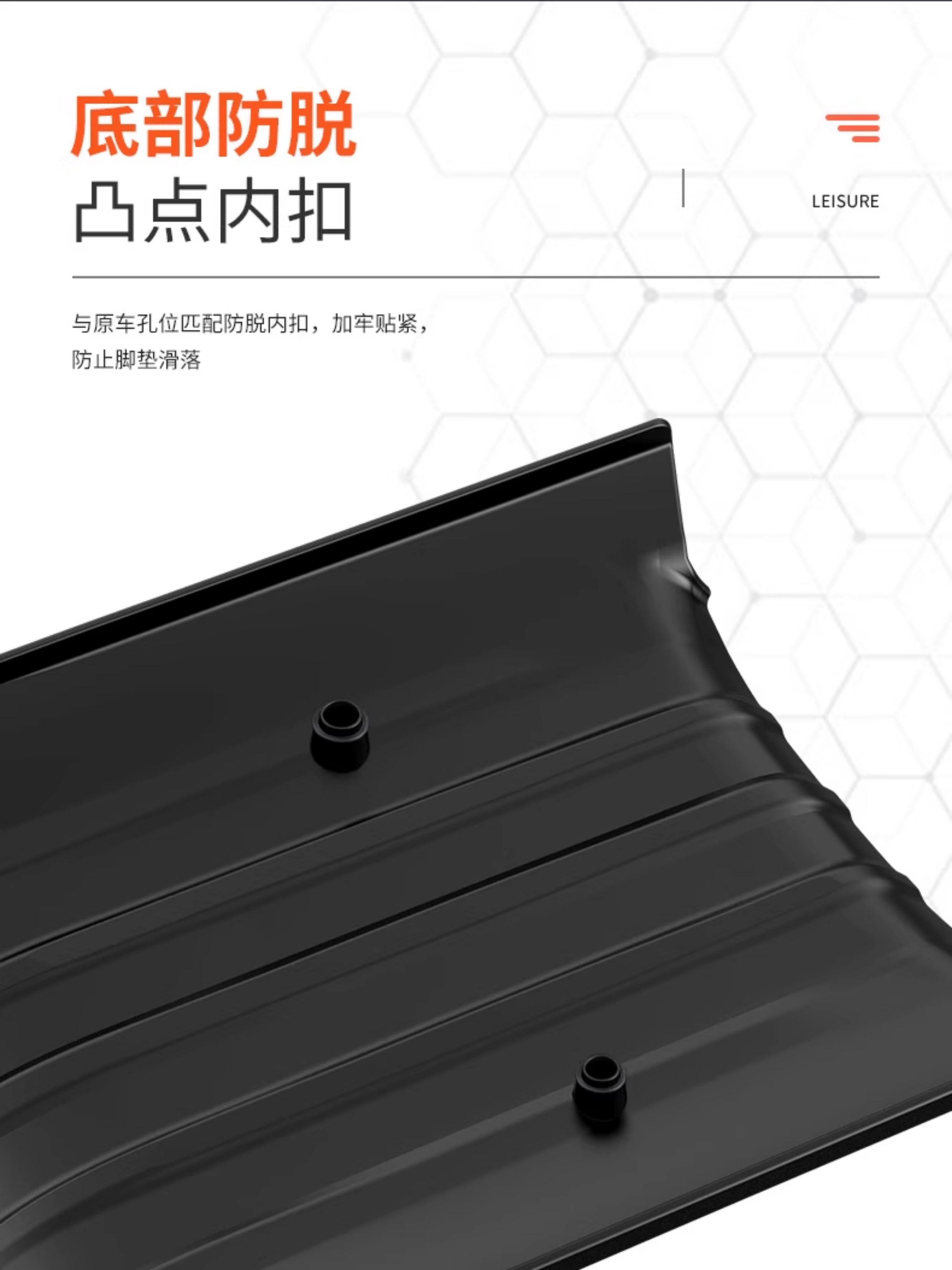 Minchao Xiaoniu's new UQi+/U2 electric vehicle rubber foot mats, U3/Umax foot mats, non-slip and waterproof foot mats