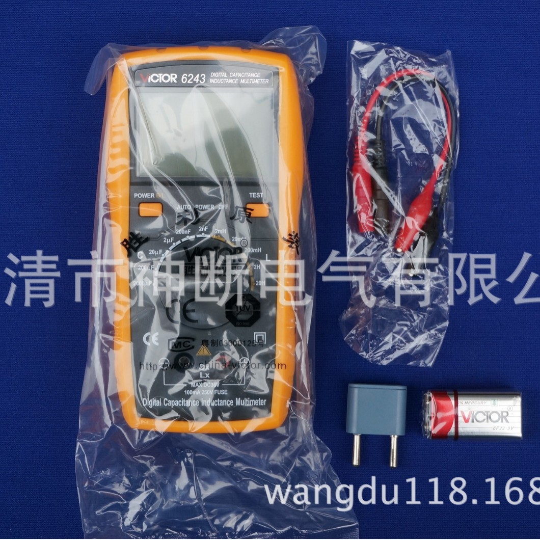 【批发】VICTOR6243胜利仪器数字多用表