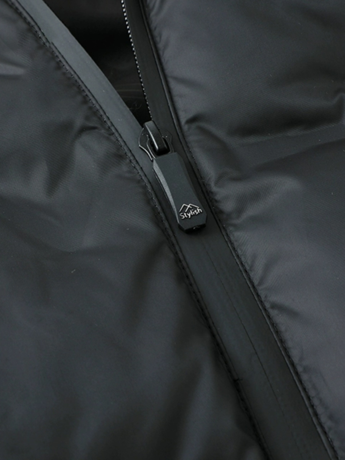 Nuevo padre de mediana edad abrigo de invierno 2024 nuevo algodón de invierno hombre corto cuello de lana universal abrigo de algodón cálido