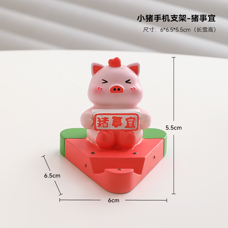 Soporte para teléfono móvil rana linda estación de oficina creativa cosas buenas decoraciones de escritorio regalos de cumpleaños niñas