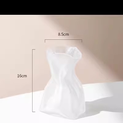 Nordic simple origami transparente florero ins estilo creativo Hotel B & B decoración florero de vidrio arreglo floral